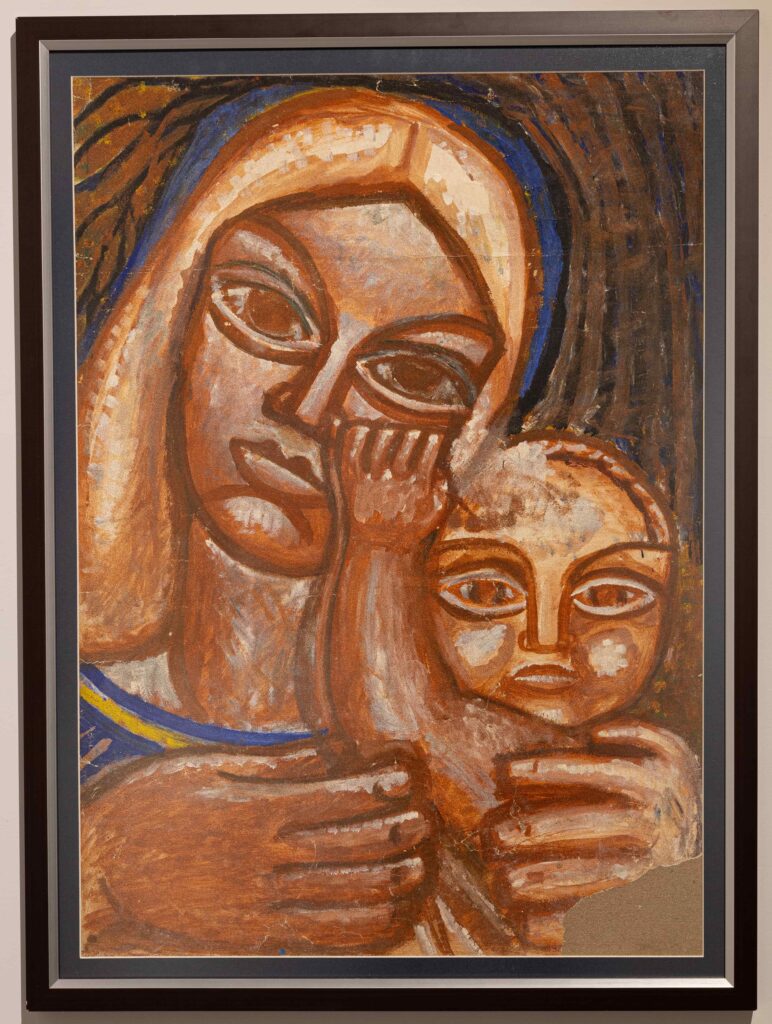 Fedir Tetyanich "Madonna and Child", 1970s