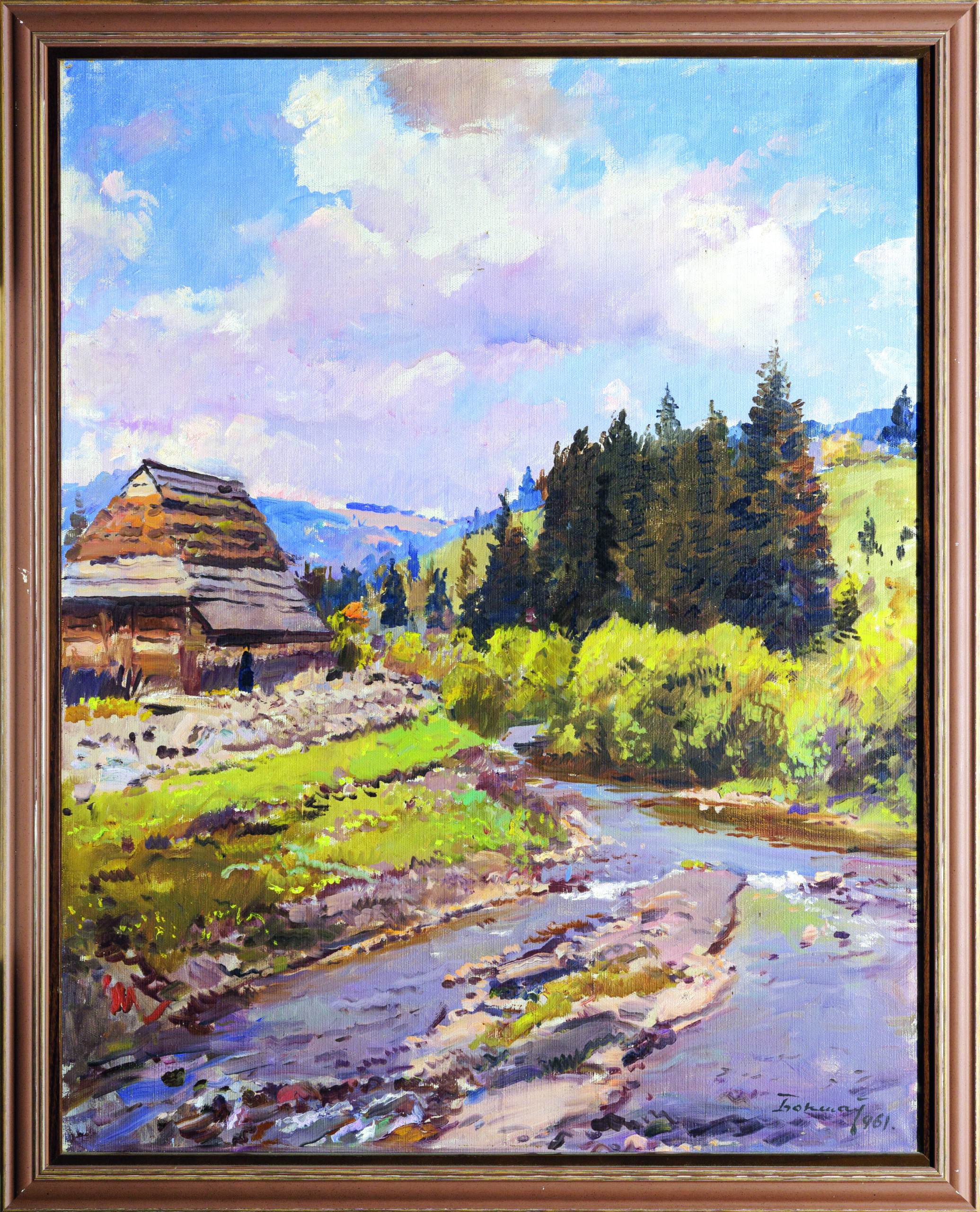 Йосип Бокшай «Стара хата над рікою»